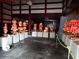 夜高祭の無料休憩所開設とミニ行燈展示を行いました